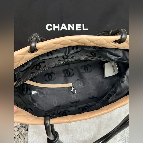 💎NEVER USED💎VINTAGE CHANEL CAMBON TOTE - Picture 8 of 10